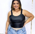 cropped couro plus ( corselet) - Camargo Modas Store Compre Online a melhor seleção de Roupas Femininas 