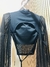 cropped paite com manga de tule aberto nas costas - loja online