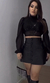 cropped paite com manga de tule aberto nas costas - Camargo Modas Store Compre Online a melhor seleção de Roupas Femininas 