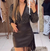 Imagem do Saia couro com franja