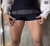 shorts saia bengaline preto, com elastano na internet
