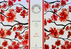 Blocks de Individuales de Papel - RED BLOOM