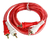 Audiopipe AMP-G-6 Cable Amado 1.80M RCA A RCA Macho Libre de Oxigeno Ultraflexible