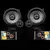 Gladen RS 130 G2 Parlantes Componentes All-Round System rango medio 5" tweeter 25mm 2x135/90W impedancia 3 Ohms - comprar online