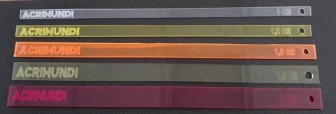 Regua para Dobras 5 Unidades