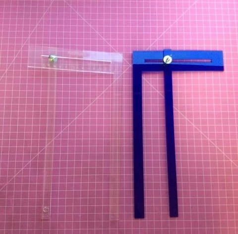 Regua para Corte de Cabelo de Boneca