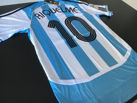 Camiseta RETRO Argentina Titular 2006 Riquelme