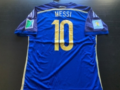 Camiseta RETRO Argentina Suplente 2014 Azul Messi
