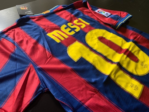 Camiseta RETRO Barcelona Titular 2009/10 Messi UCL