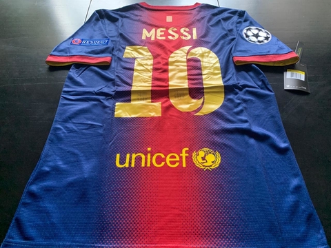 Camiseta RETRO Barcelona Titular 2012/13 Messi UCL