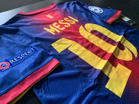 Camiseta RETRO Barcelona Titular 2012/13 Messi UCL