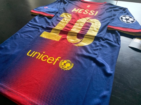 Camiseta RETRO Barcelona Titular 2012/13 Messi UCL