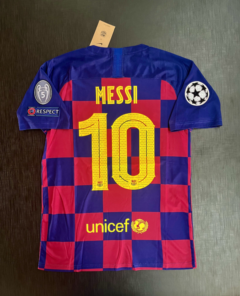 Camiseta RETRO Barcelona 2019/20 Titular Messi 10