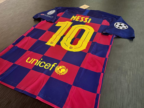 Camiseta RETRO Barcelona 2019/20 Titular Messi 10