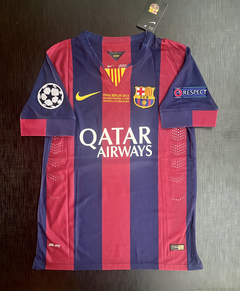 Camiseta RETRO Barcelona Titular 2014/15 Suarez UCL - comprar online