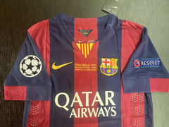 Camiseta RETRO Barcelona Titular 2014/15 Suarez UCL - tienda online