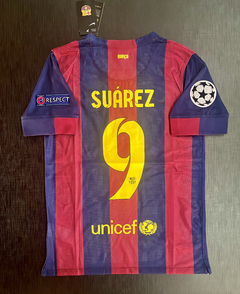 Imagen de Camiseta RETRO Barcelona Titular 2014/15 Suarez UCL