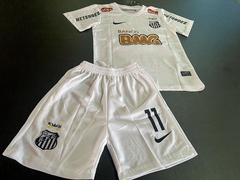 Kit de Niños Retro Santos 2011/12 Titular Neymar Jr 11 - Janisal Deportes