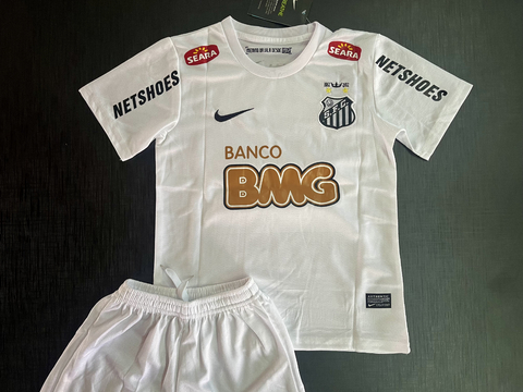 Kit de Niños Retro Santos 2011/12 Titular Neymar Jr 11