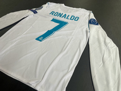 Imagen de Camiseta RETRO Manga Larga Real Madrid 2017/18 Titular Ronaldo 7