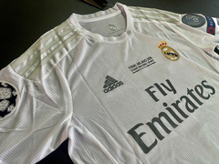 Camiseta RETRO Manga Larga Real Madrid 2015/16 Titular Ronaldo 7 - Janisal Deportes