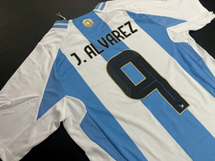 Imagen de Camiseta Argentina Titular 2024/25 Heatrdy J. Alvarez 9