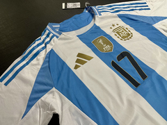 Camiseta Argentina Titular 2024/25 Heatrdy Garnacho 17 en internet