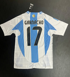 Camiseta Argentina Titular 2024/25 Heatrdy Garnacho 17 - tienda online