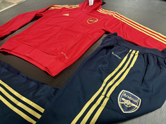 Conjunto Arsenal Rojo 2023/24 Campera y Chupin