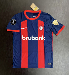 Camiseta San Lorenzo Titular 2024 con parche Libertadores - comprar online