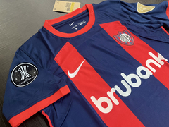 Camiseta San Lorenzo Titular 2024 con parche Libertadores en internet