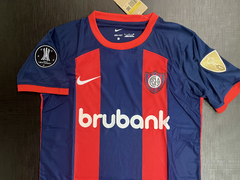 Camiseta San Lorenzo Titular 2024 con parche Libertadores - Janisal Deportes