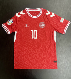 Camiseta Dinamarca Titular 2024/25 Eriksen Euro - Janisal Deportes