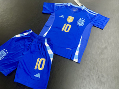 Kit de Niños Argentina Suplente Messi 2024/25 Azul - comprar online