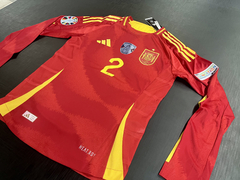 Camiseta España Manga Larga Titular 2024/25 Heatrdy Carvajal