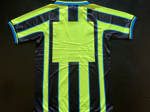Camiseta RETRO Manchester City Suplente 1998/99 Fluor