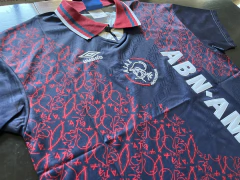 Camiseta RETRO Ajax Suplente 1996 Azul en internet