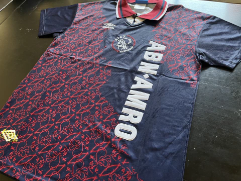 Camiseta RETRO Ajax Suplente 1996 Azul