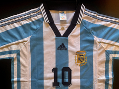 Camiseta RETRO Argentina Titular 1998 Ortega