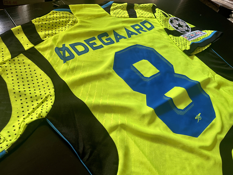 Camiseta Arsenal HeatRdy Suplente 2023/24 Fluor Odegaard