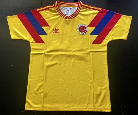 Camiseta RETRO Colombia Titular 1990 Valderrama