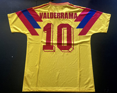Camiseta RETRO Colombia Titular 1990 Valderrama en internet