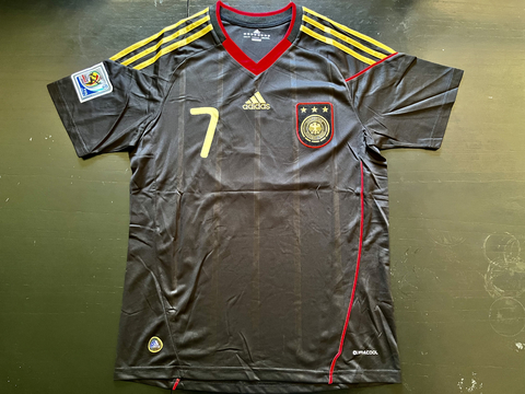 Camiseta RETRO Alemania Suplente 2010 Negra Schweinsteiger