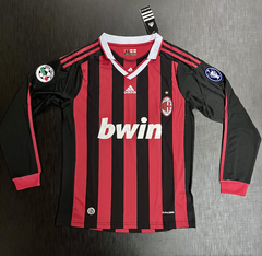 Imagen de Camiseta RETRO Manga Larga Milan 2009/10 Titular Ronaldinho 80