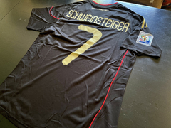 Camiseta RETRO Alemania Suplente 2010 Negra Schweinsteiger