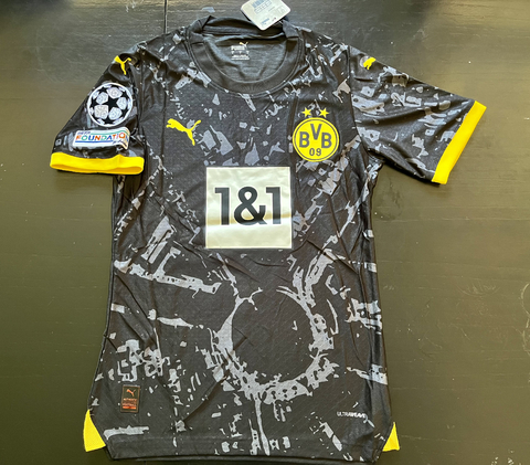 Camiseta Dortmund Authentic Suplente 2023/24 Negra Reus