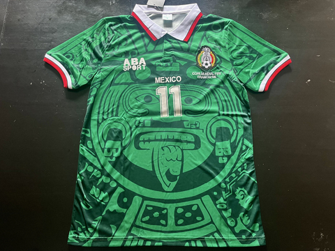Camiseta RETRO Mexico Titular 1998 Cuauhtémoc Blanco
