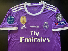 Camiseta RETRO Real Madrid Suplente 2016/17 Violeta C. Ronaldo - Janisal Deportes