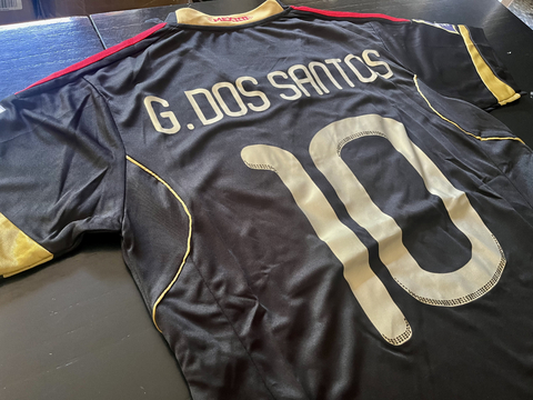 Camiseta RETRO Mexico Suplente 2011 Negra Dos Santos