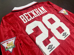 Imagen de Camiseta RETRO Manga Larga Manchester United Titular 1993/94 Beckham 28